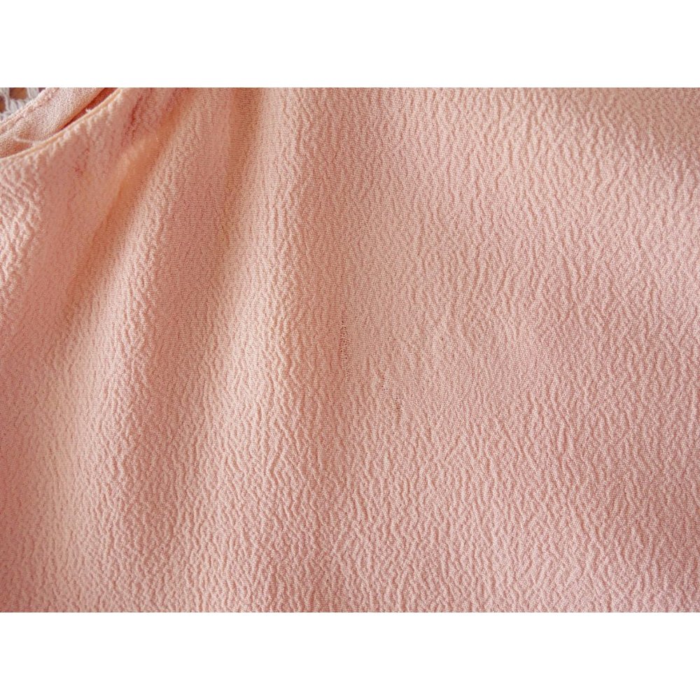 10 Crosby Derek Lam Light Blush Pink Voile Sleeveless Blouse Shell Top size 6 - Picture 9 of 15